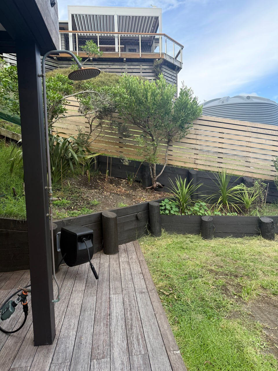 Outdoor shower
